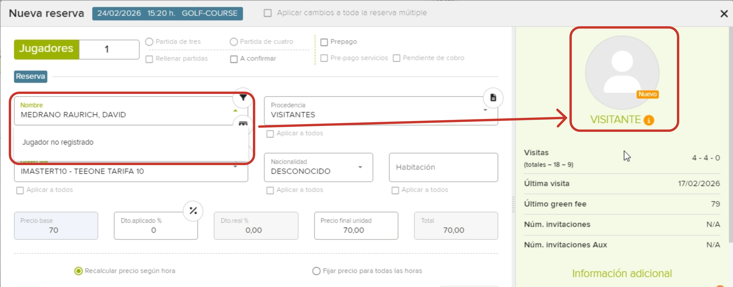 Golf Course Reservation Form.png