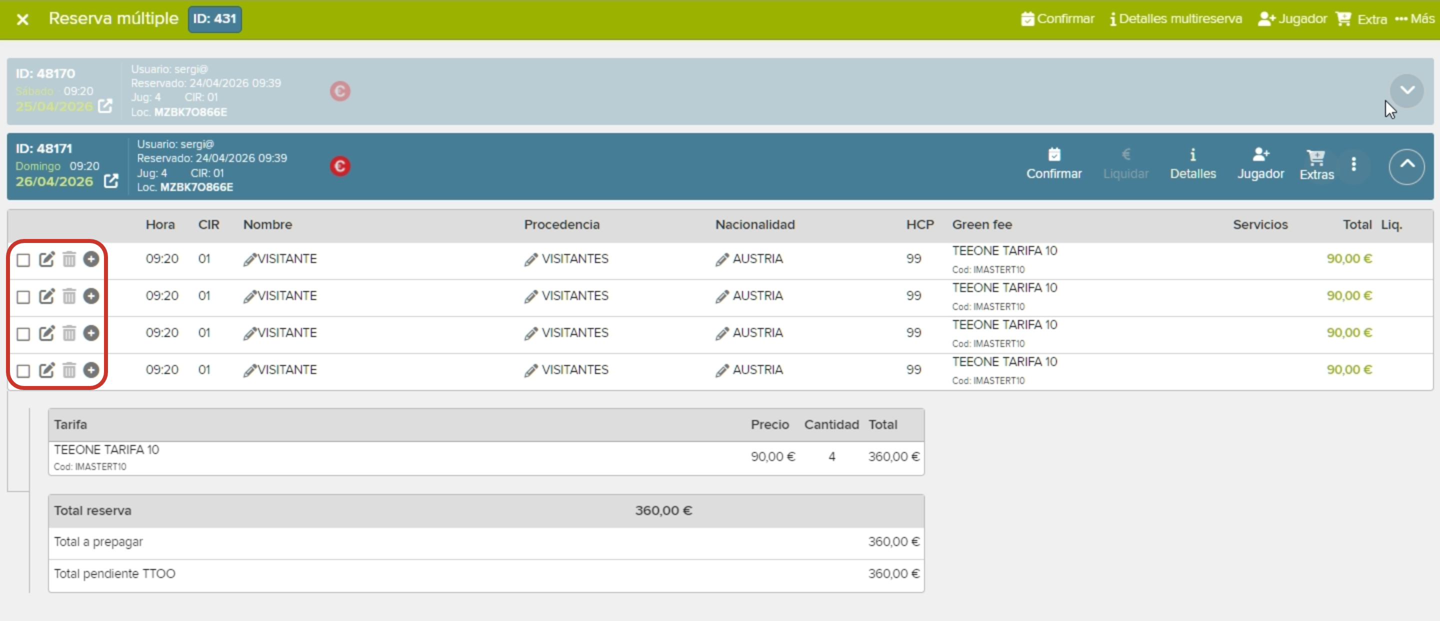 Golf Course Multiple Booking Reservation Interface.png