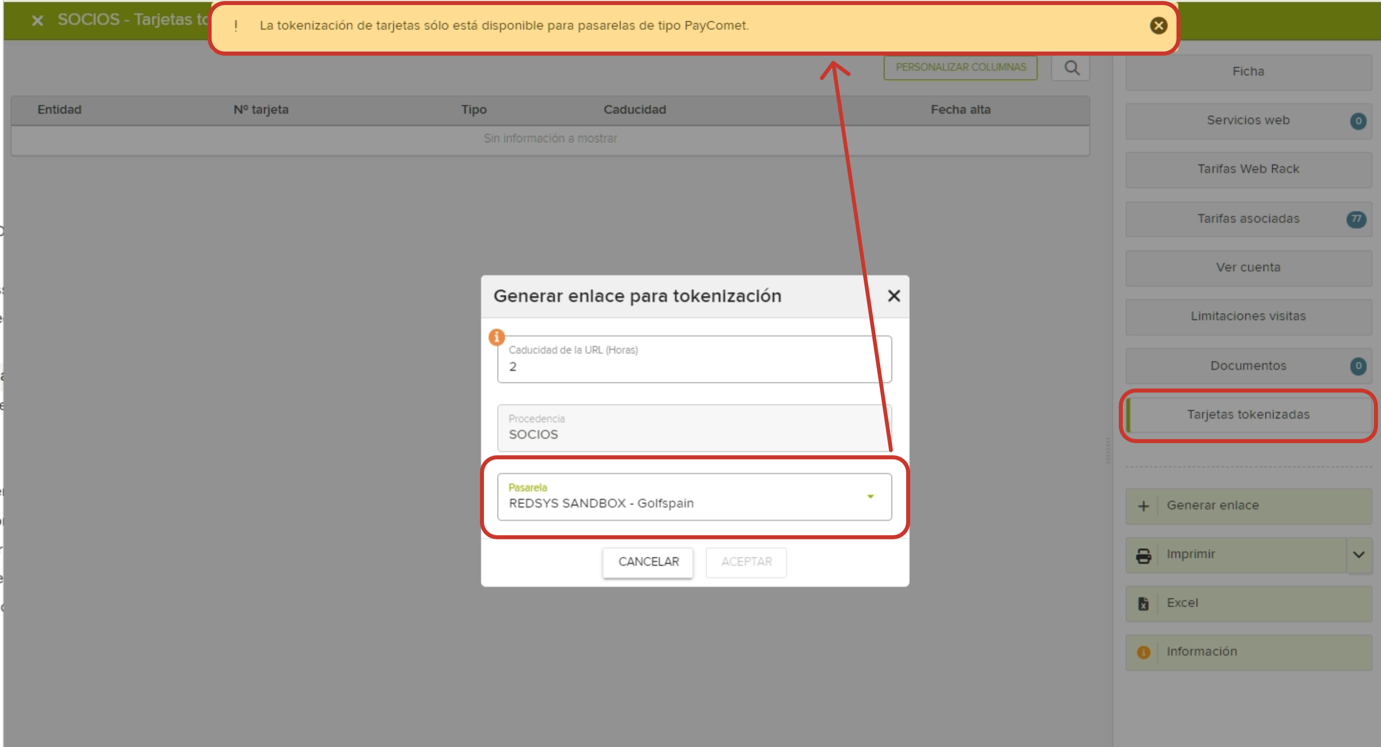 Card Tokenization Link Generation Interface.png