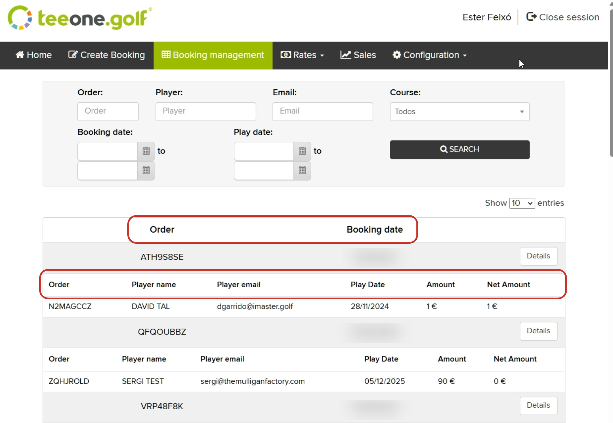 Golf Course Booking Management Dashboard.png