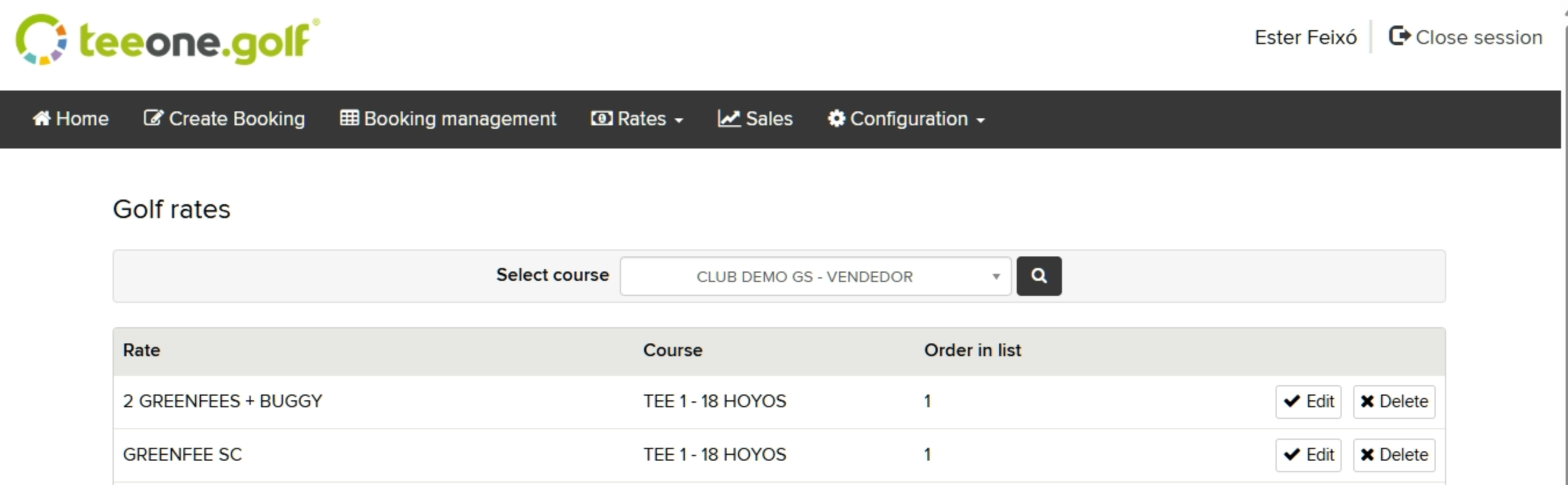 Golf Course Rate Management Dashboard.png