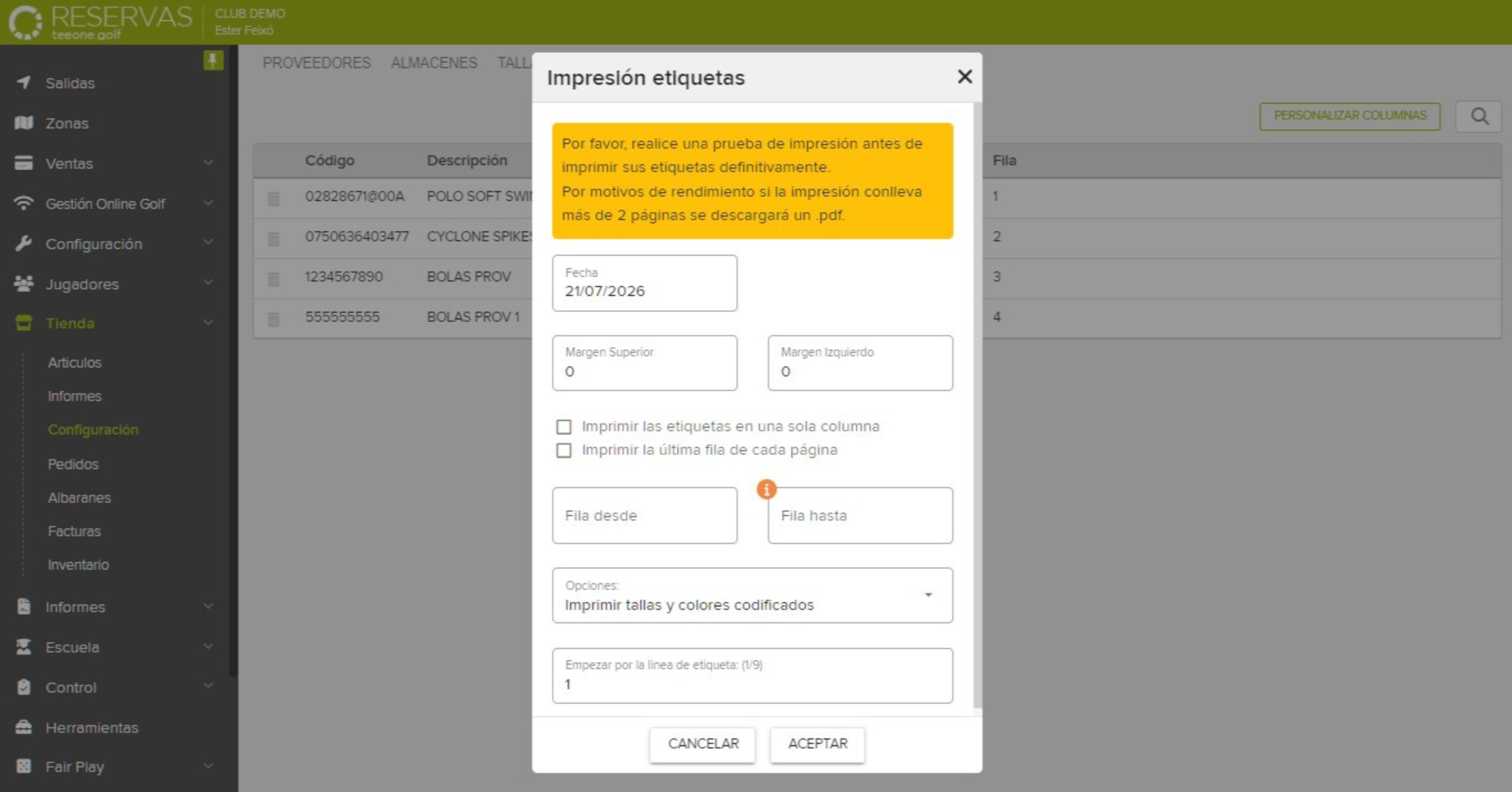 Label Printing Configuration Interface.png