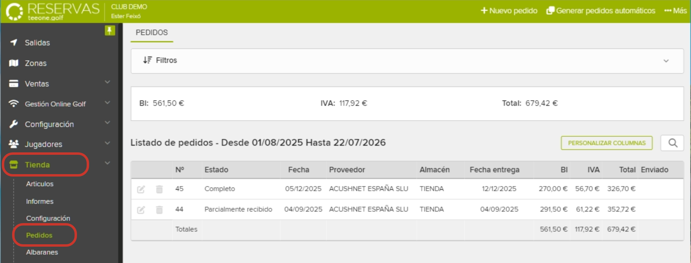 Golf Club Order Management Interface.png