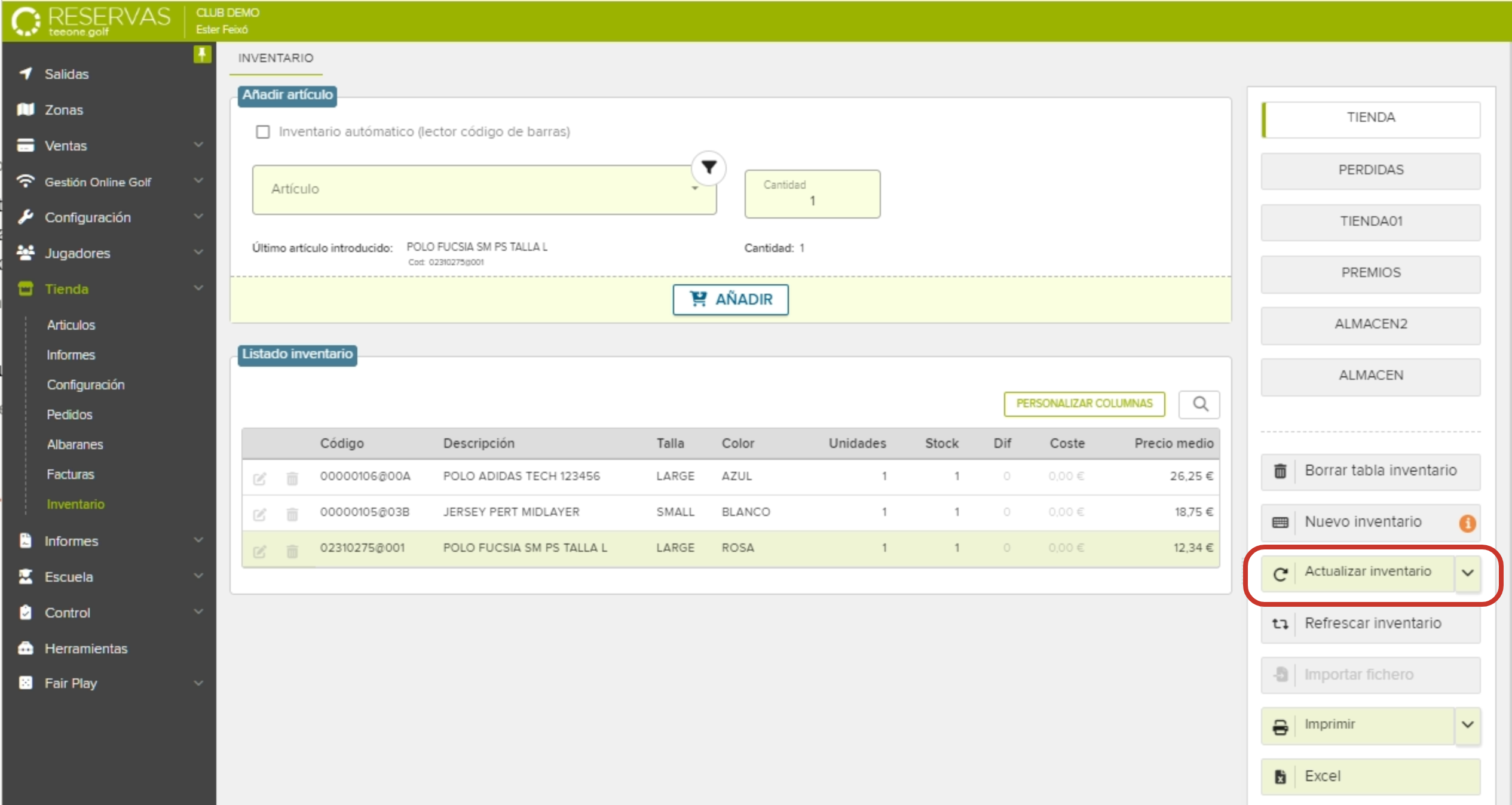 Inventory Management Dashboard for Golf Retail Shop.png