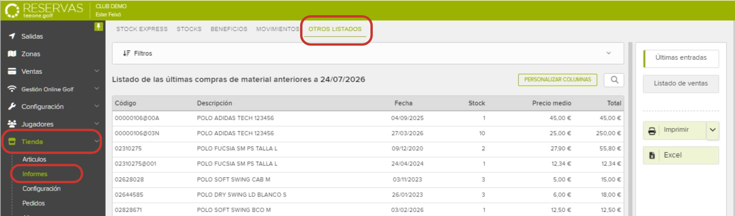 Inventory Management Purchase History List Interface.png