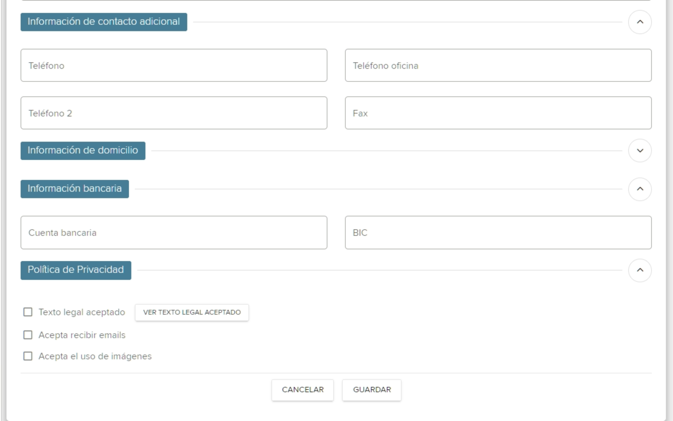Online Form for Contact and Banking Information in Spanish.png
