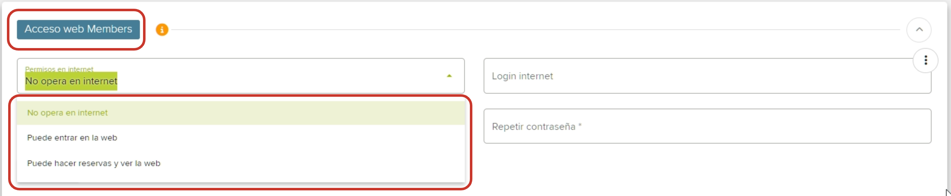 Member Web Access Configuration Interface.png