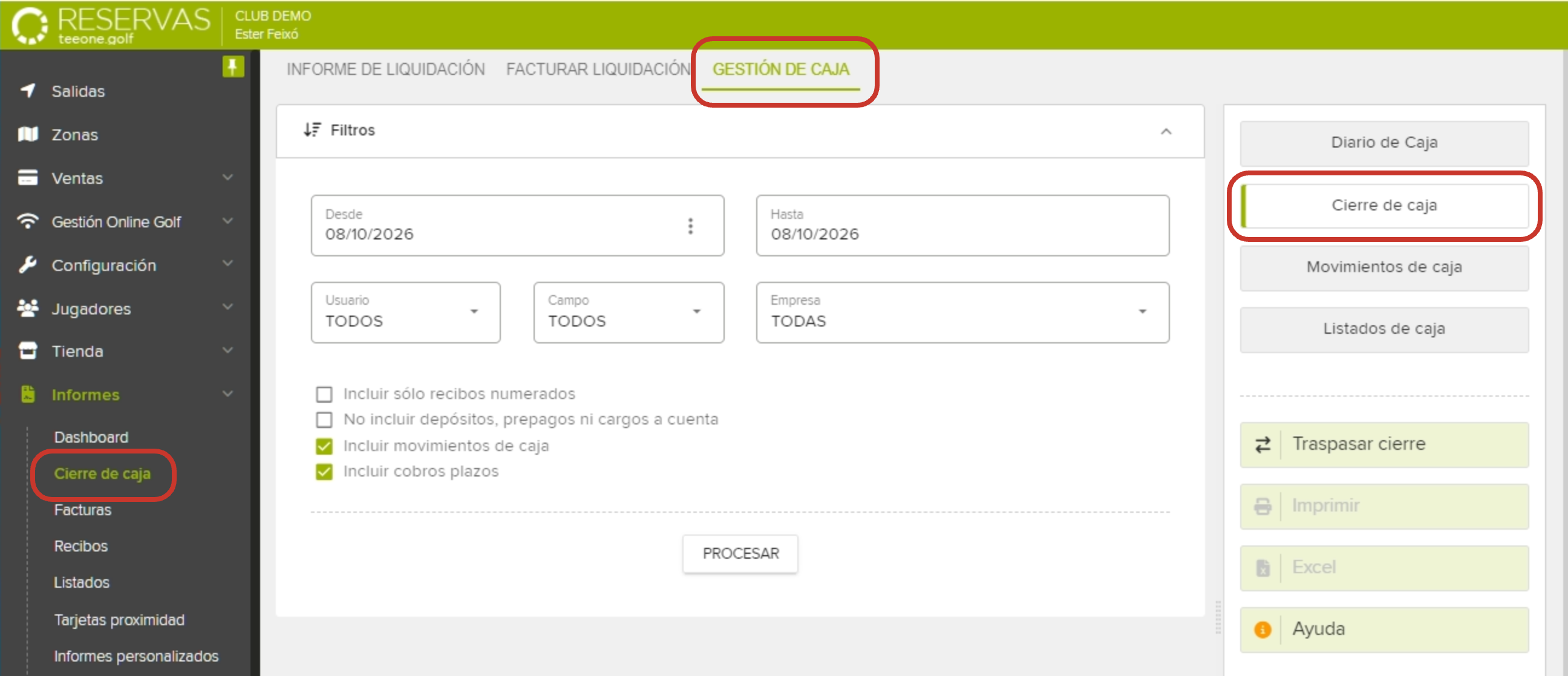 Golf Club Cash Management Interface Dashboard.png